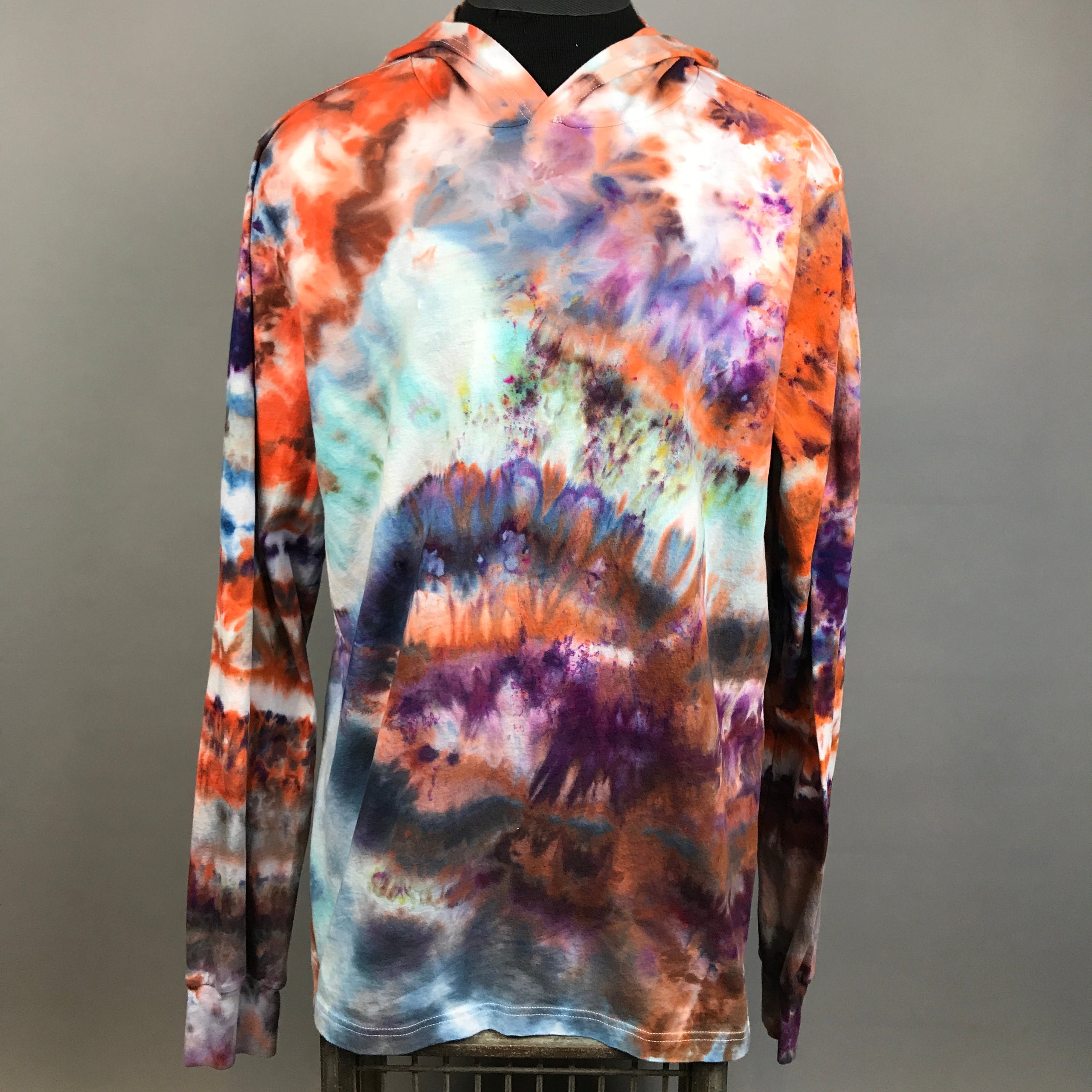 Ice Dyed Hoodie - 2X-Large (IDH072) | Mercantile Home