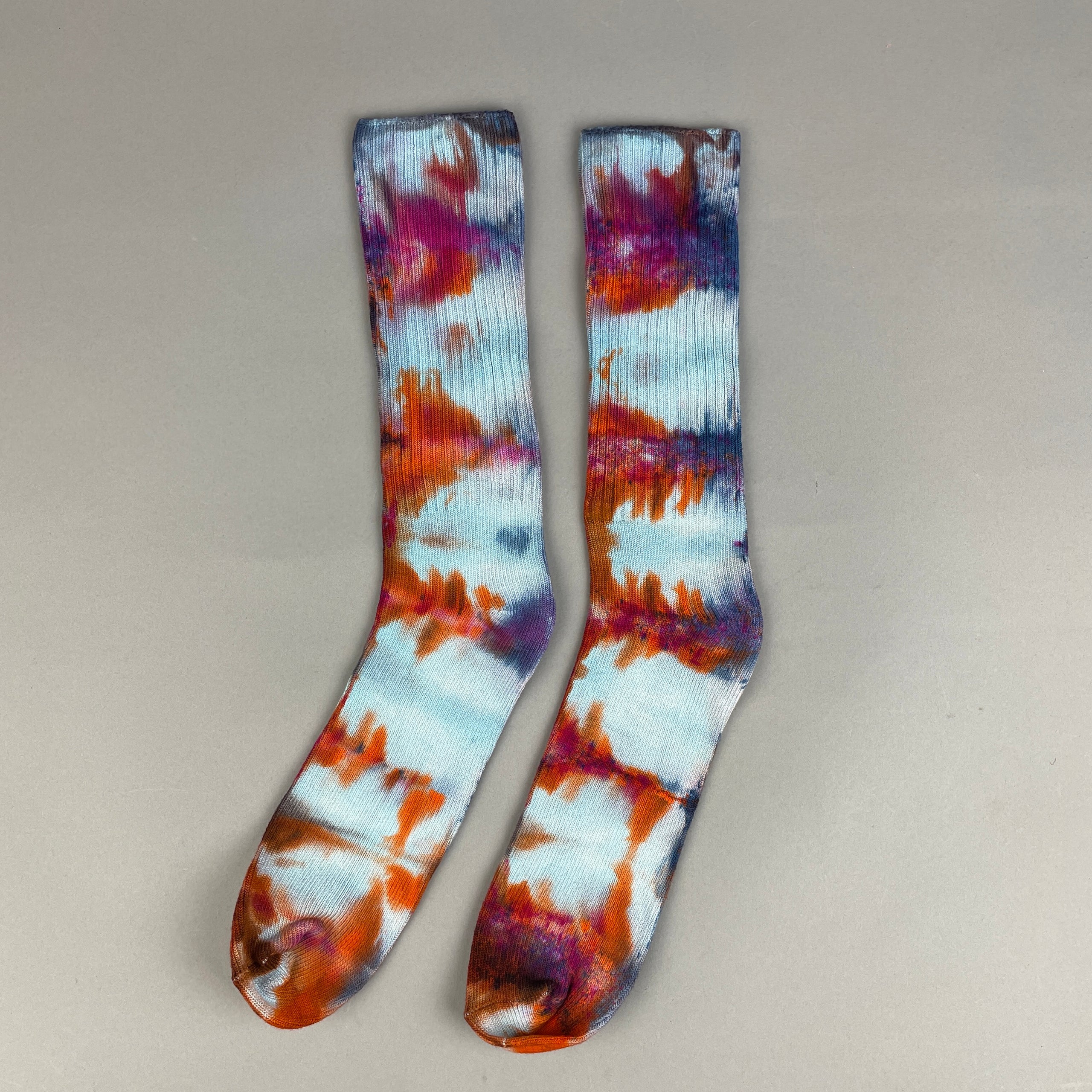 Ice Dyed Socks - (Large) SOC178 | Mercantile Home